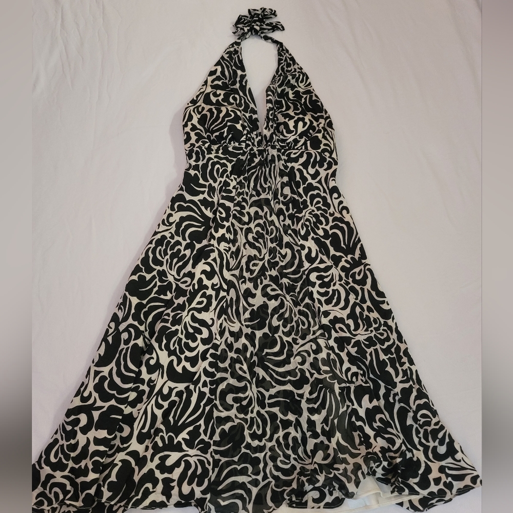 White House Black Market silk dress size 0